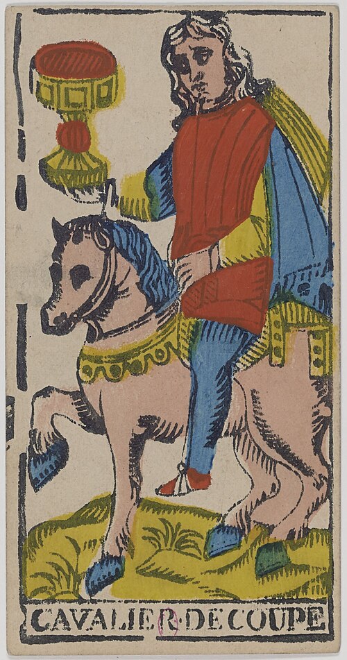 Knight of Cups · Historical Tarot de Marseille