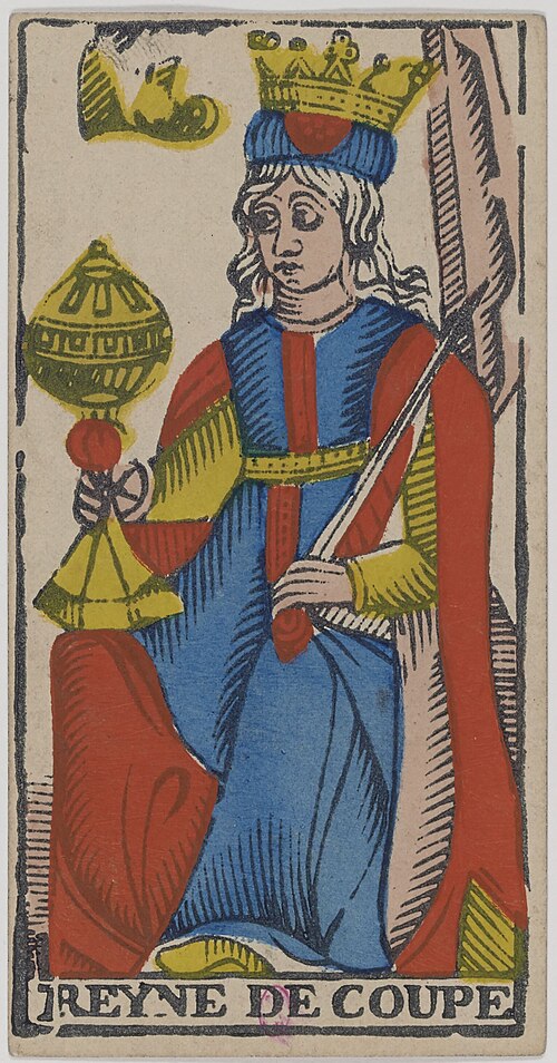 Queen of Cups · Historical Tarot de Marseille