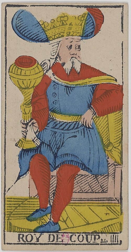 King of Cups · Historical Tarot de Marseille