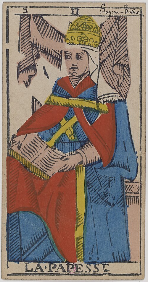 The Popess · Historical Tarot de Marseille