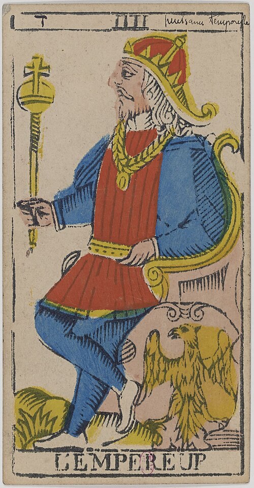The Emperor · Historical Tarot de Marseille