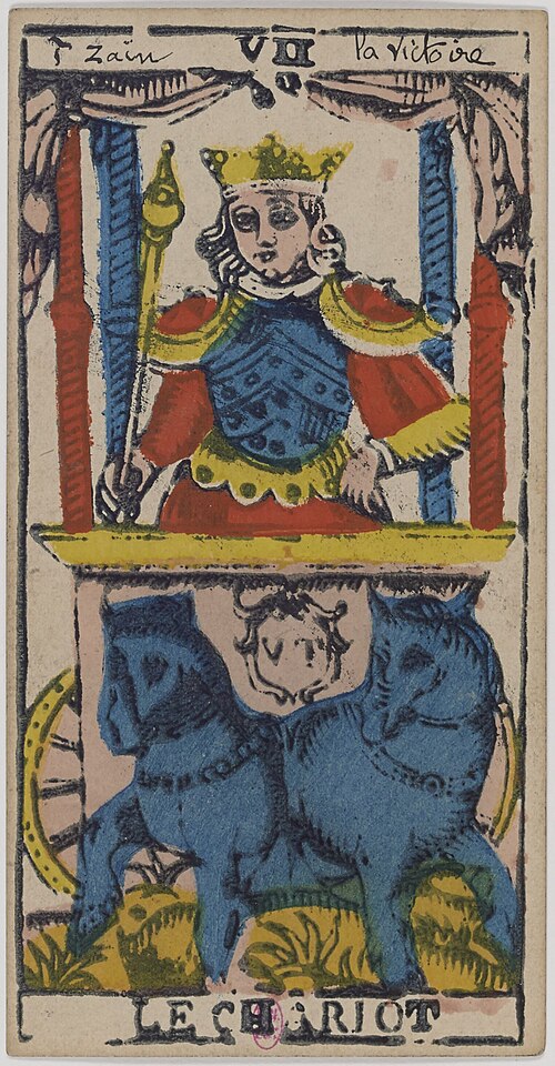 The Chariot · Historical Tarot de Marseille