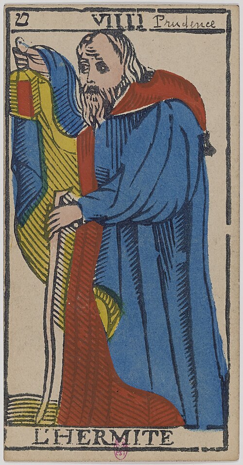 The Hermit · Historical Tarot de Marseille