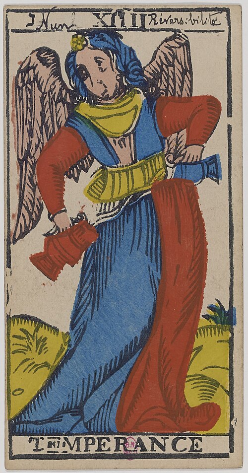 Temperance · Historical Tarot de Marseille