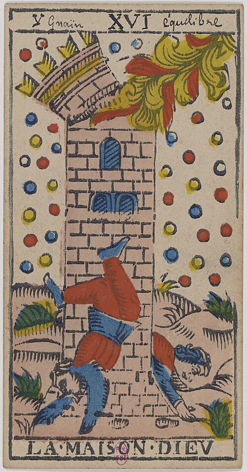 The Tower · Historical Tarot de Marseille