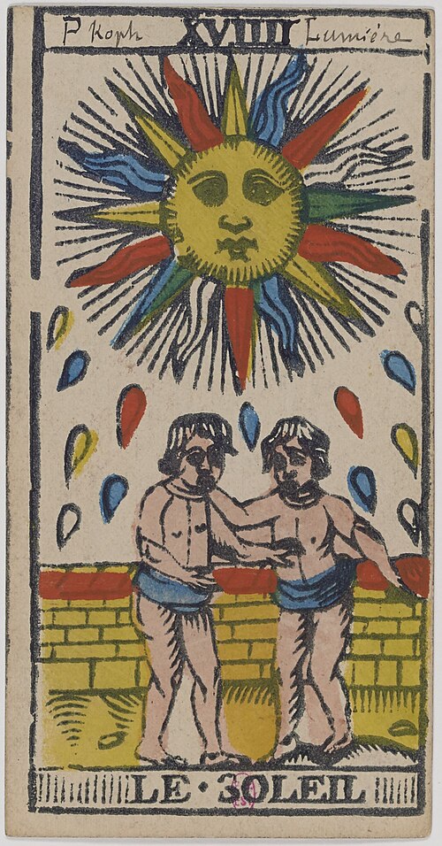The Sun · Historical Tarot de Marseille